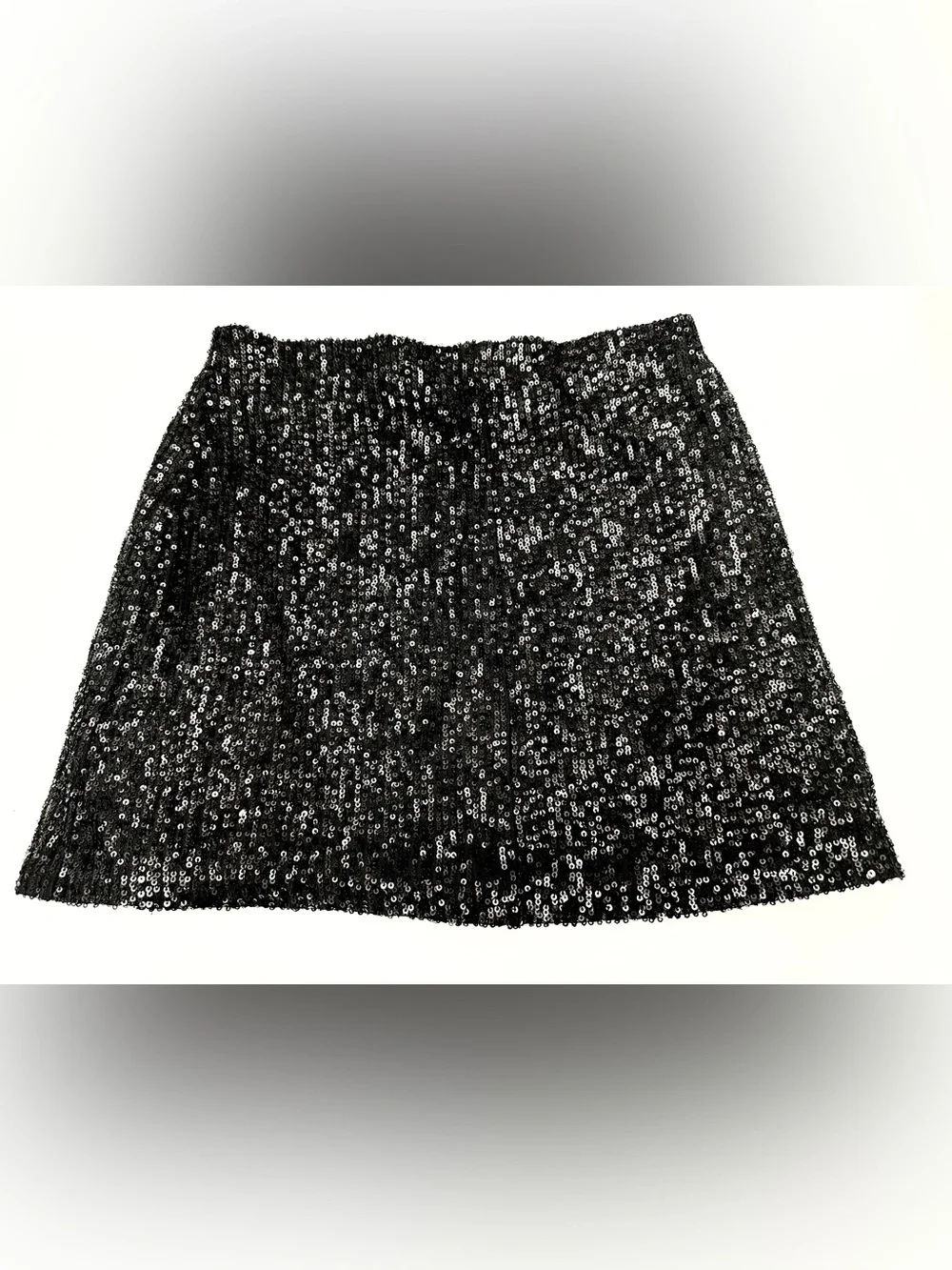 Black Sequin Mini Skirt*Girls Sz~18/20*Art Class - Picture 3 of 4